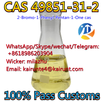 Best sale cas 49851-31-2 2-Bromo-1-Phenyl-Pentan-1-One 99% Light yellow liquid kairunte