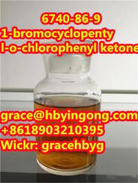 New in stock 6740-86-9 1-bromocyclopentyl-o-chlorophenyl ketone 