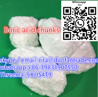 powder flakes and chunks Boric acid cas 10043-35-3 from China