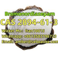 Quality suppliers CAS 2894-61-3 Bromonordiazepam Whatsapp: +8613582196723
