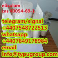 Supply Etizolam cas 40054-69-1 chemicals for sale telegram/signal+4407548722515