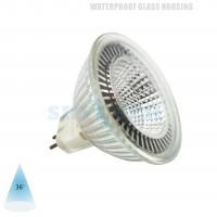 Glass LED MR16 Spot Lamp Cup COB 5W GU5.3