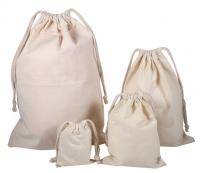Muslin Bag, Cotton Pouch, Party Favor Bag, Gift Bag, Promotional Drawstring Bag