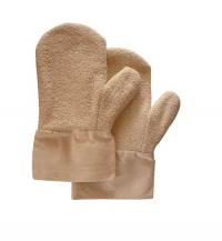 Terry Mitten, Terry Glove, Double Palm Mitten, Terry Bakery Glove, Cotton Terry Glove
