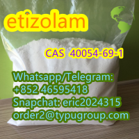 Sell like hot cakes etizolam CAS 40054-69-1white powder Whatsapp: +852 46595418 Snapchat: eric2024315