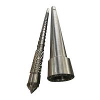 Factory manufacturer bimetallic injection screw barrel for plastic products