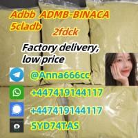 Factory delivery,low price,5cladba,adbb,4fadb,5fmdmb2201,ADB-BINACA,MDMB-4en-PINACA,2fdck raw material whatsapp:+447419144117