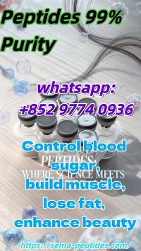 Samaglutide?Tirzepatide?Retatrutide 99% pure peptide beauty fat loss and muscle gain factory direct supply, in stock, low price, free sample