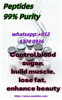 Samaglutide?Tirzepatide?Retatrutide 99% pure peptide beauty fat loss and muscle gain factory direct supply, in stock, low price, free sample