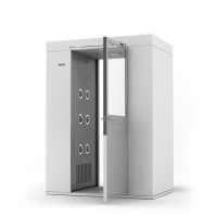 cleanroom air shower for personnel decontamination