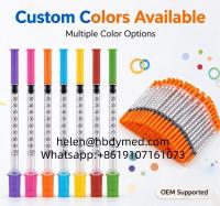 oem custom insulin syringe disposable medical insulin syringe with custom logo and package for diabetes use