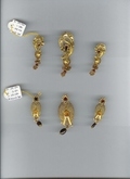 Antique gold pendents