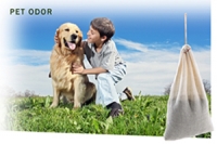 SMELLEZE Reusable Pet Odor Removal Pouch: X Large